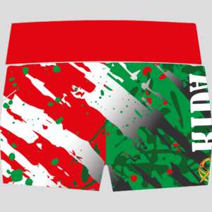 Royal Tara compression shorts back
