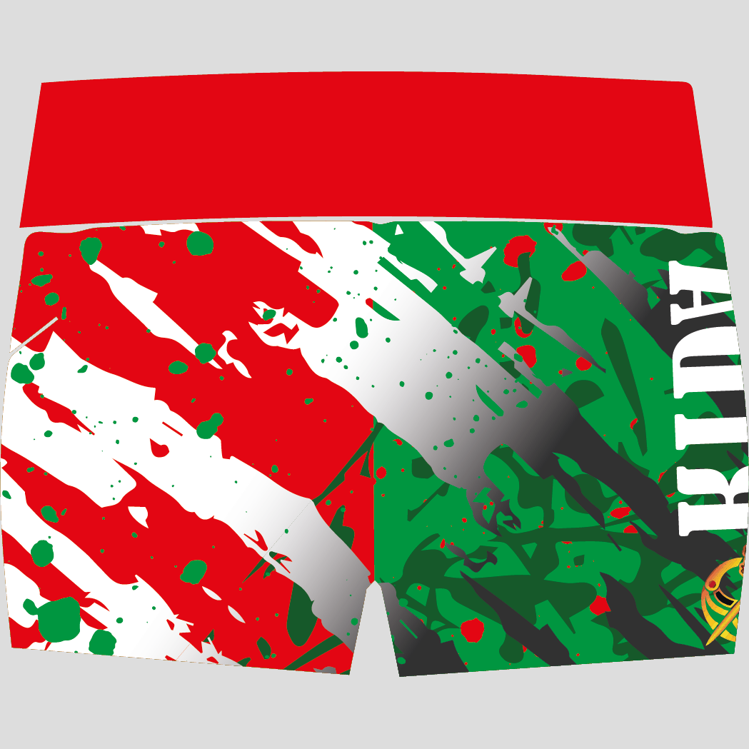 Royal Tara compression shorts back