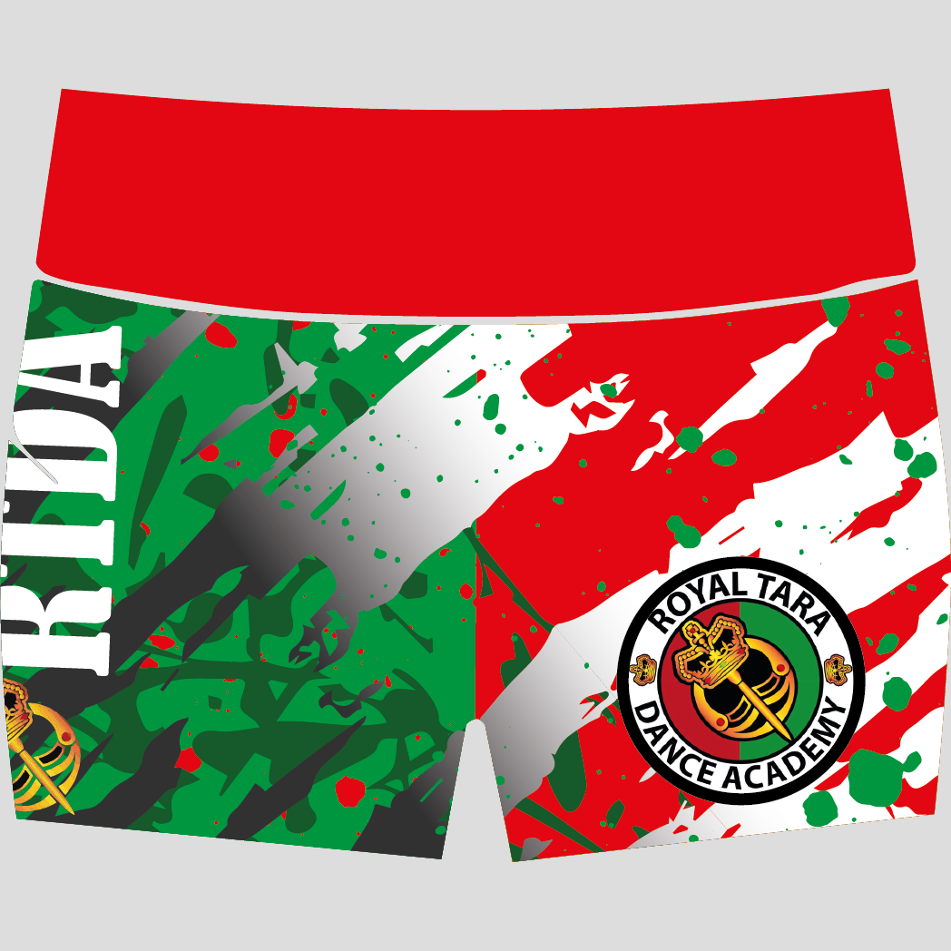 Royal Tara compression shorts front