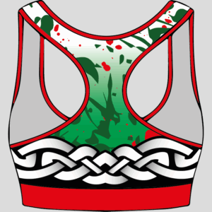 Royal Tara crop top back