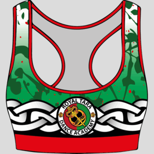 Royal Tara crop top front