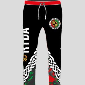 Royal Tara track bottoms front