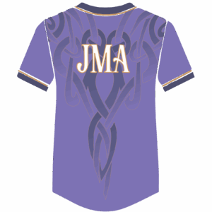 Julie Murray Academy baseball top back