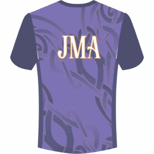 Julie Murray Academy compression v-neck t-shirt back