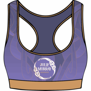 Julie Murray Academy compression crop top front