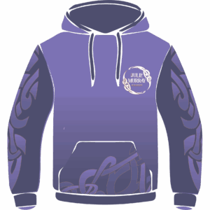 Julie Murray Academy compression hoodie front