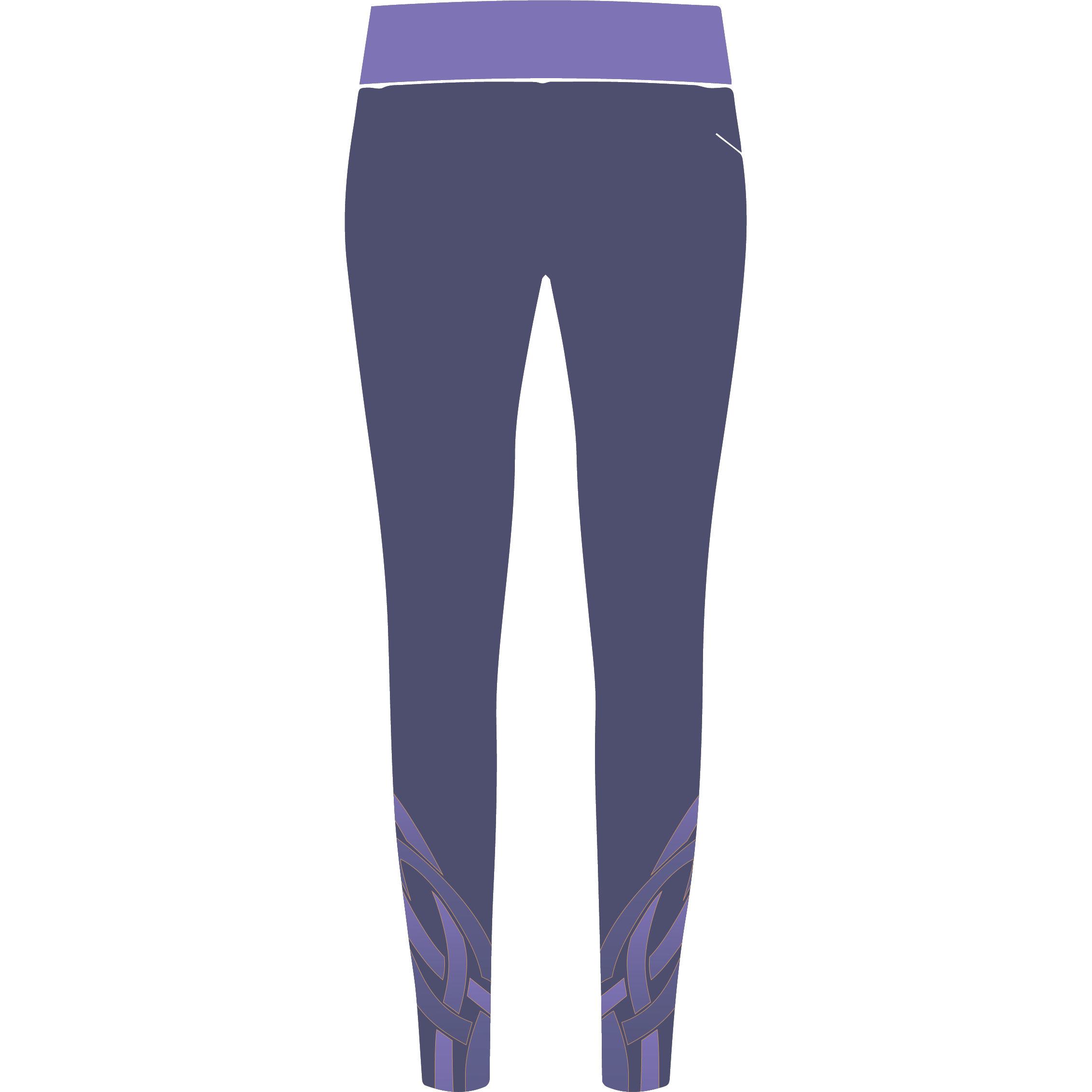 Julie Murray Academy full length leggings back