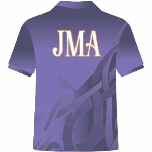 Julie Murray Academy polo shirt back