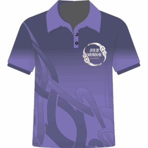Julie Murray Academy polo shirt front