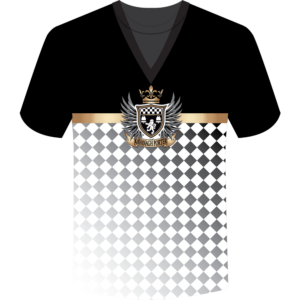 Kavanagh Porter V-neck compression T-shirt front