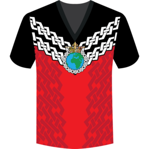 Christine Ayres V-neck compression top front