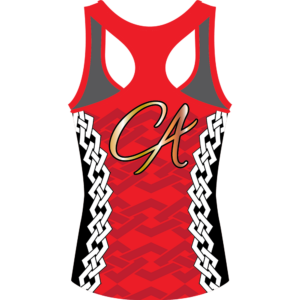 Christine Ayres tight fit compression vest back