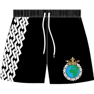 Christine Ayres training shorts front